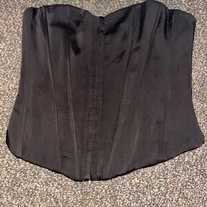 Zara Black Corset Top